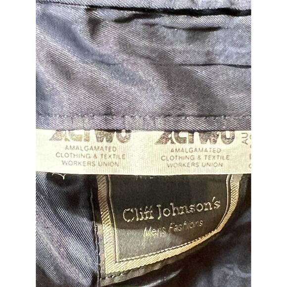 Christian Dior Monsieur 48L Navy Blue Blazer Sport Coat Jacket Patch Pockets - Picture 16 of 16